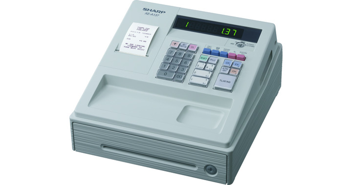 sharp electronic cash register